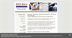 Desktop Screenshot of npo-buero.com