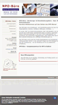Mobile Screenshot of npo-buero.com